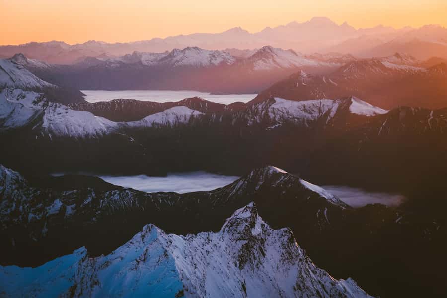 Queenstown: Sunrise Glacier Scenic Flight - Small-group flying with Glenorchy Air