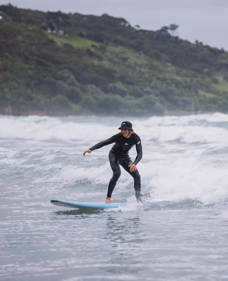 Raglan: Group Surf Lesson - Learning the Board, Waves, and Safety First