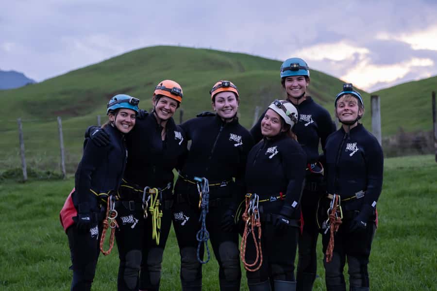 Raglan: Sunset Canyoning Tour and Glowworm Experience - The guides make a practical difference