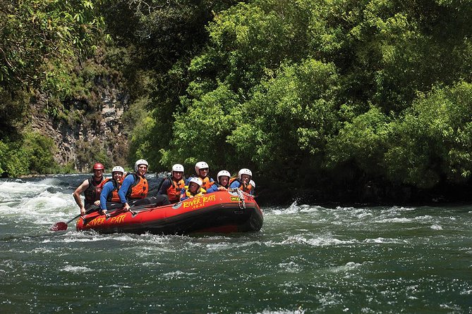 Rangitaiki River White Water Scenic Rafting from Rotorua - Waterfalls, swimming, and floating through the current