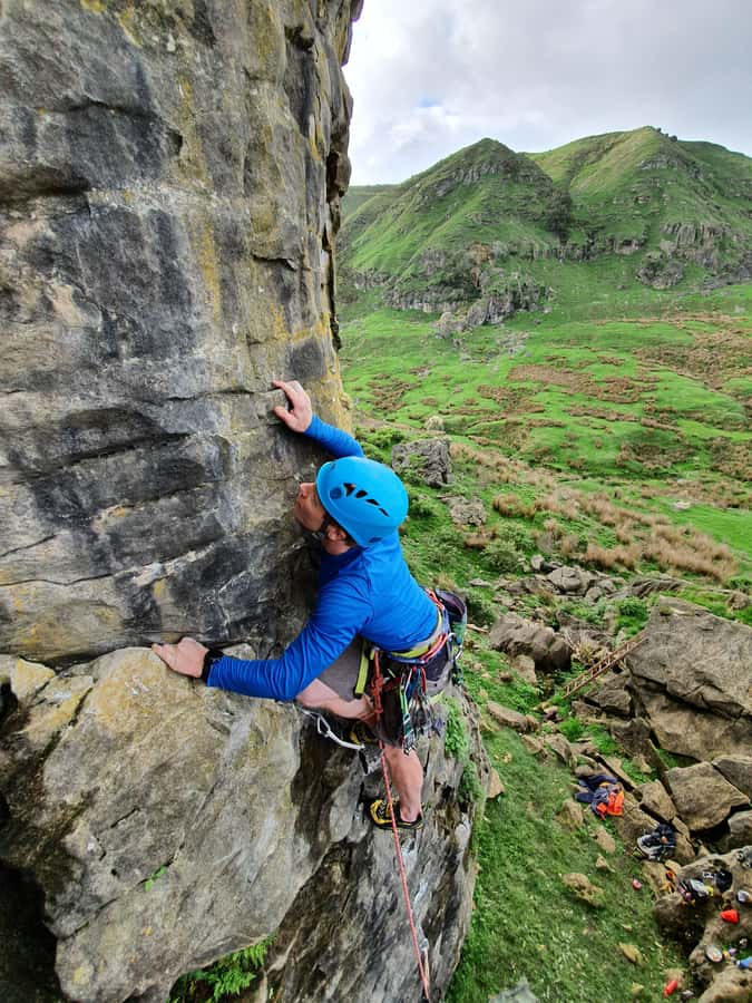 Real Rock, Climbing Experience! - Climbing the fossil limestone cliffs