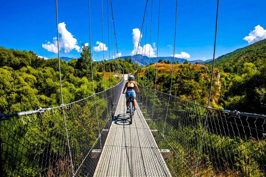 Ride to Riches: Arrowtown to Queenstown with Shuttle - Following the Twin Rivers trail