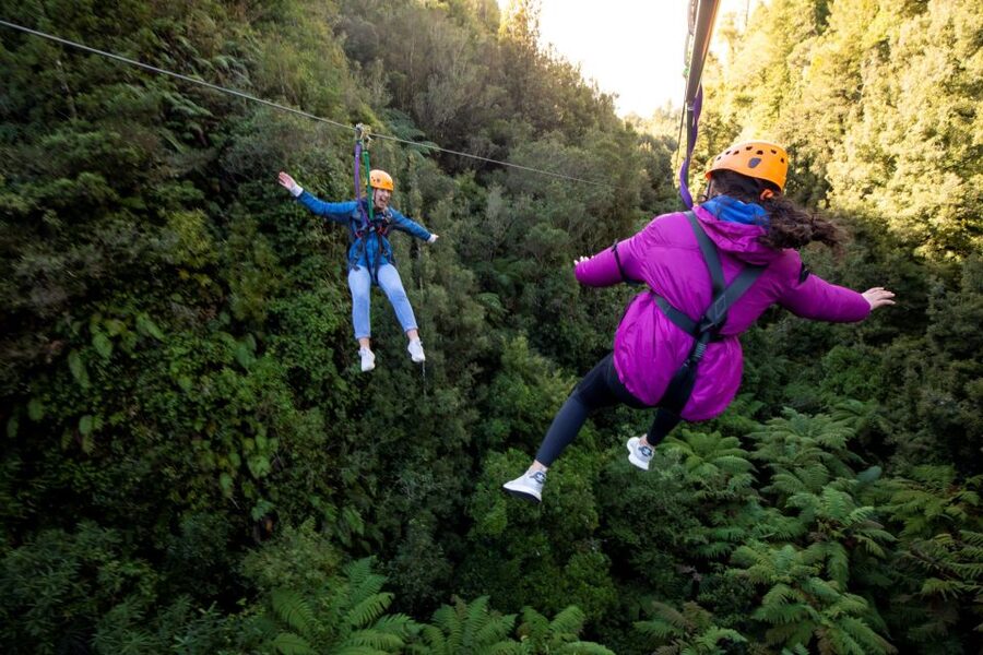 Rotorua: 6 Ziplines, 400m Tandem, Cliff Walk & Swing Bridges - The 400m tandem ride is the big finish