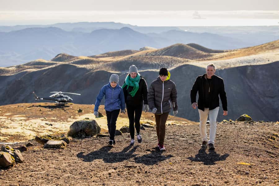 Rotorua: Helicopter Flight and Guided Walk on Mt Tarawera - Weather, safety, and passenger details
