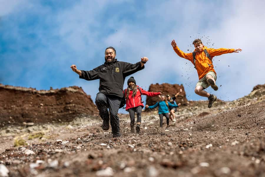 Rotorua: Mount Tarawera Volcanic Crater Half-Day Guided Walk - Reaching the summit and crater rim