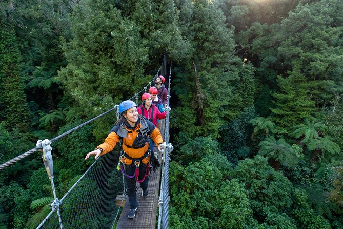 Rotorua’s Ultimate Zipline: 6 ziplines, 400 m Tandem, Cliff Walk - The forest is the real star