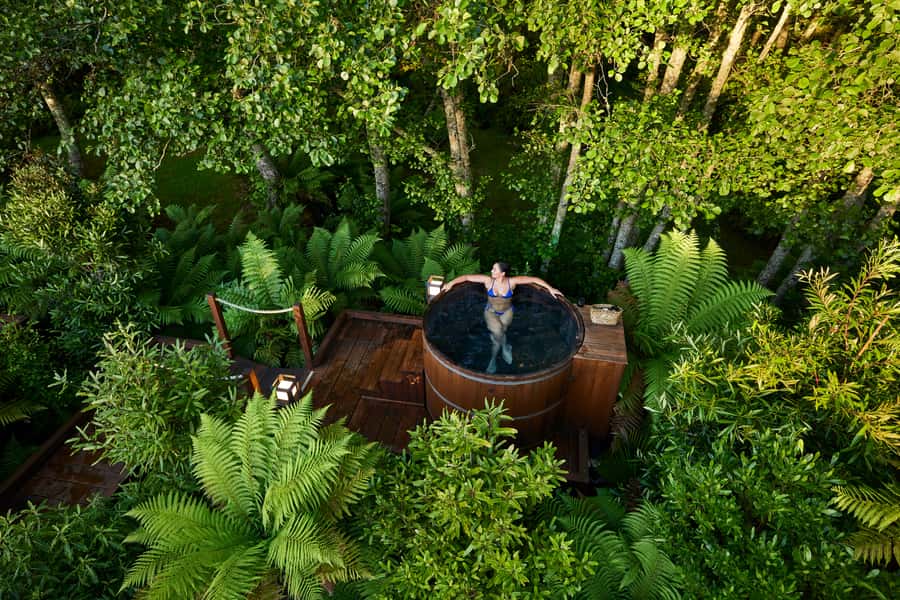 Rotorua: Secret Spot Hot Tubs - A forest soak at Waipa MTB carpark
