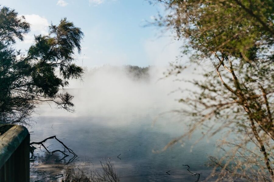 Rotorua: 'Thermal Path Tour' Geothermal half day Tour - Te Manaroa Spring shows geothermal power at close range