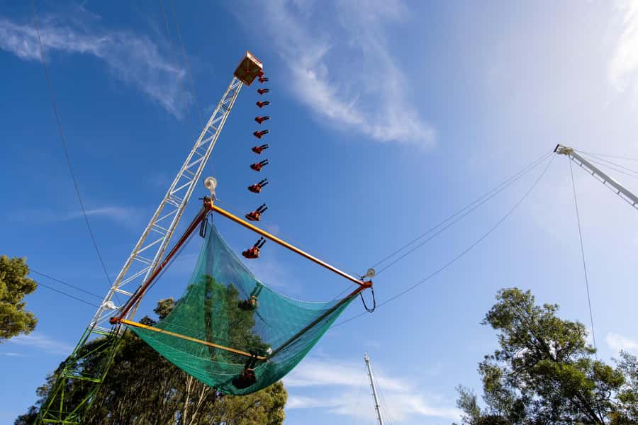 Rotorua: Velocity Valley - NEW Vertigo 43m drop - Arriving at Velocity Valley in Rotorua