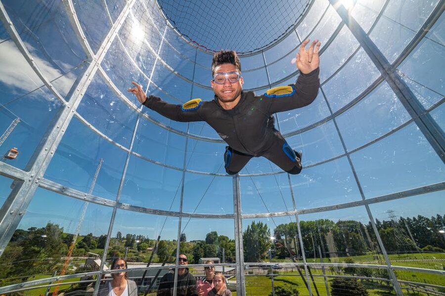 Rotorua: Velocity Valley - One Ride Pass - Freefall Xtreme: Ninety Seconds of Outdoor Flight