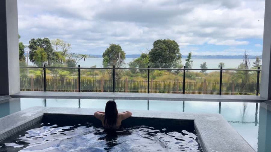 Rotorua: Wai Ariki Hot Springs & Spa 1hr Restorative Bathing - Te Ngao, closing with a second blessing