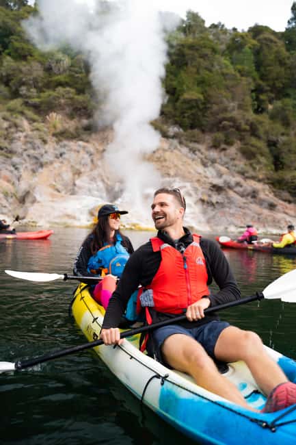 Rotorua: Waimangu Valley Walk and Steaming Cliffs Kayak Tour - Key points to know before booking