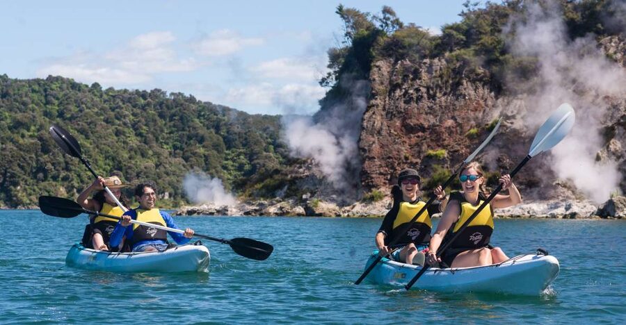 Rotorua: Waimangu Valley Walk and Steaming Cliffs Kayak Tour - Why the walk and kayak pairing works