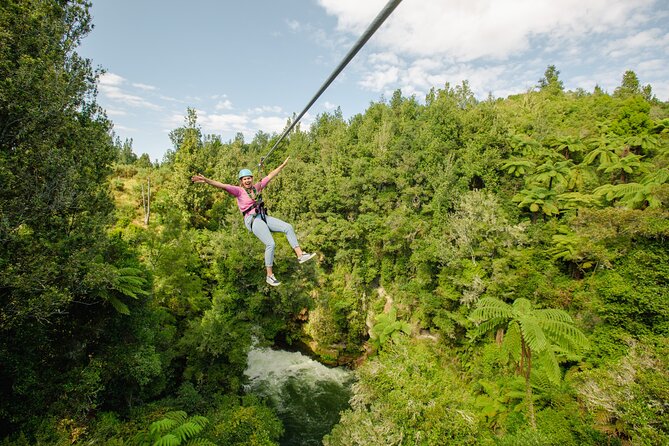 Rotorua Ziplines - Okere Falls Experience - Getting equipped before your first flight