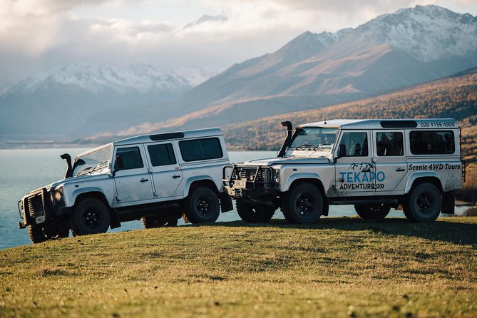 Scenic 4WD Tour Lake Tekapo Backcountry - Seeing Lake Tekapo from the rough side