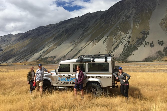 Scenic 4WD Tour Lake Tekapo Backcountry - The guide can make or break the ride
