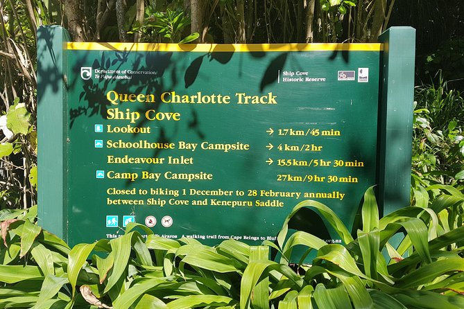 Self-Guided Queen Charlotte Track Walk from Picton - Leaving Picton by boat through Queen Charlotte Sound