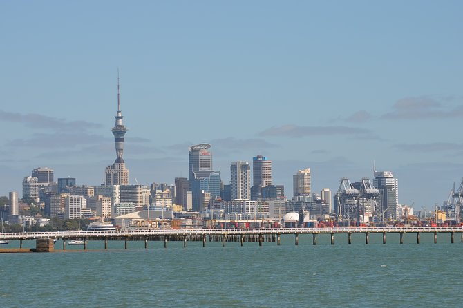 Shore Excursion: Half Day Small Group Auckland Scenic Tour - 4 HOURS - Paritai Drive and the view over Okahu Bay