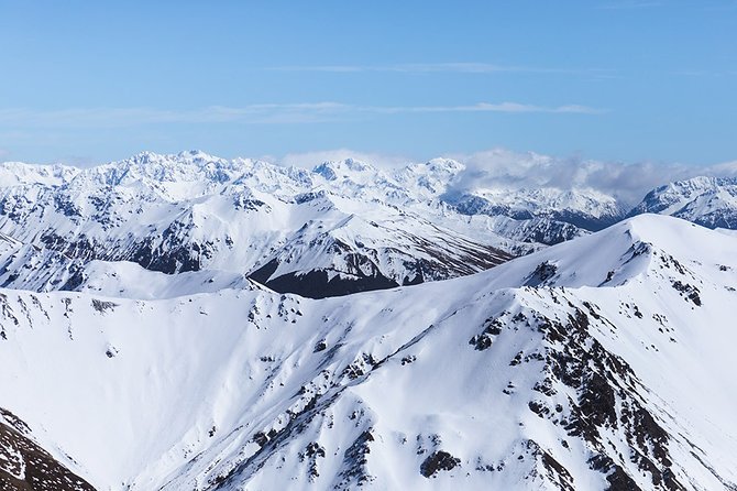 Southern Alps Scenic - Castle Hill from above