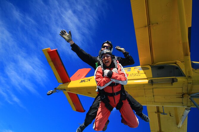 Tandem Skydive 13,000ft from Franz Josef - Weather is the real scheduling issue