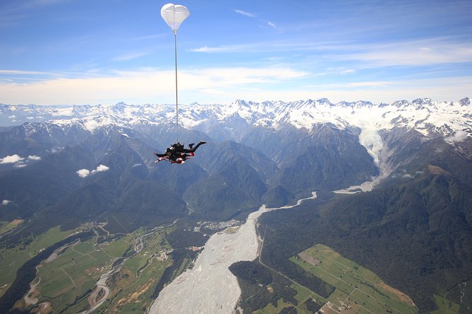 Tandem Skydive 16,500ft from Franz Josef - Weather delays are part of the deal