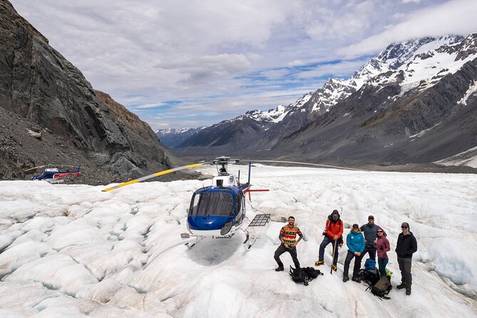 Tasman Glacier Heli-Hike Tour from Queenstown - The short helicopter ride to the ice