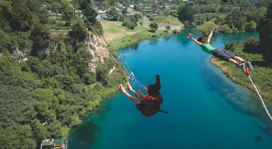 Taupō: Bungy Jump and Swing Combo - Why this Taupō combo is more than two versions of the same thrill