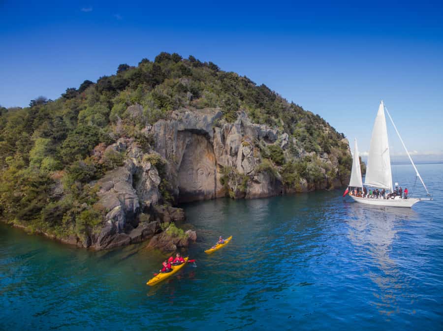 Taupo: Maori Rock Carvings Kayaking Tour - Why the paddle to the carvings is worth the effort