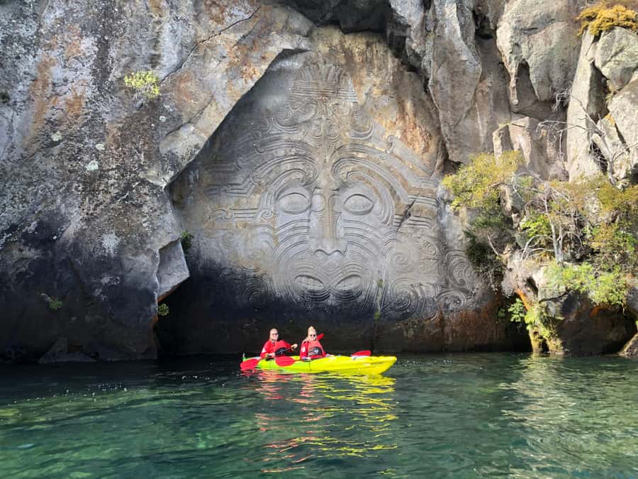 Taupo: Maori Rock Carvings Kayaking Tour - Starting at Canoe & Kayak Taupo