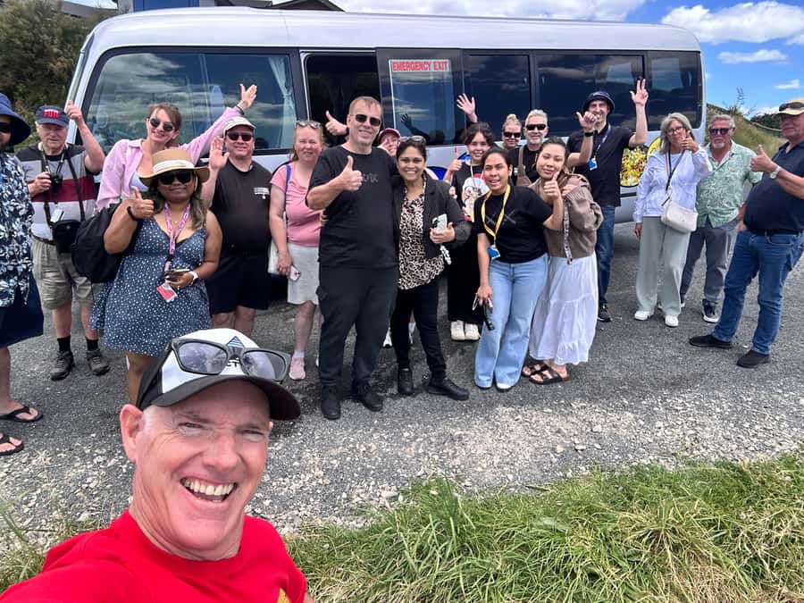 Tauranga City & Scenic Sightseeing 2-hour Local Tour - Historic Tauranga seen from the road