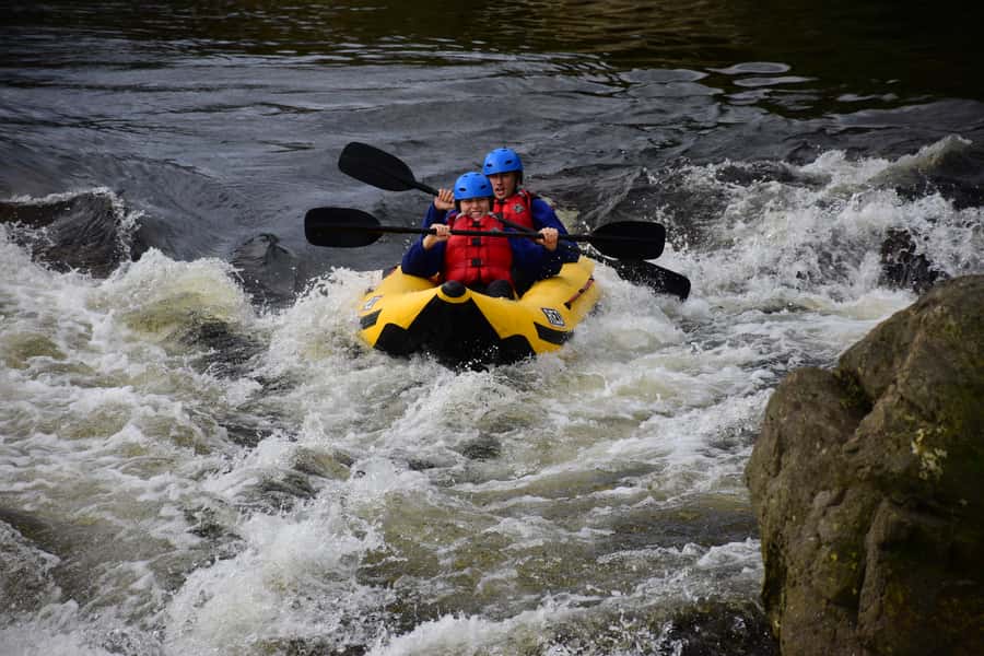 Te Awa Kairangi Grade 2 Scenic Duckie Tour - The 15-minute ride to the river