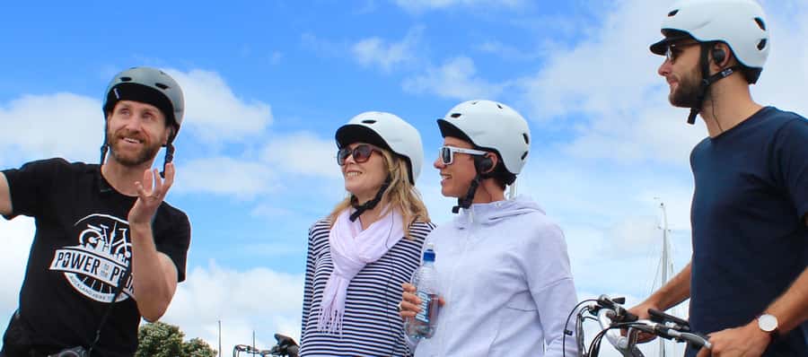 The Classic: Discover Amazing Auckland on an Electric Bike - Starting at Princes Wharf in the heart of the city