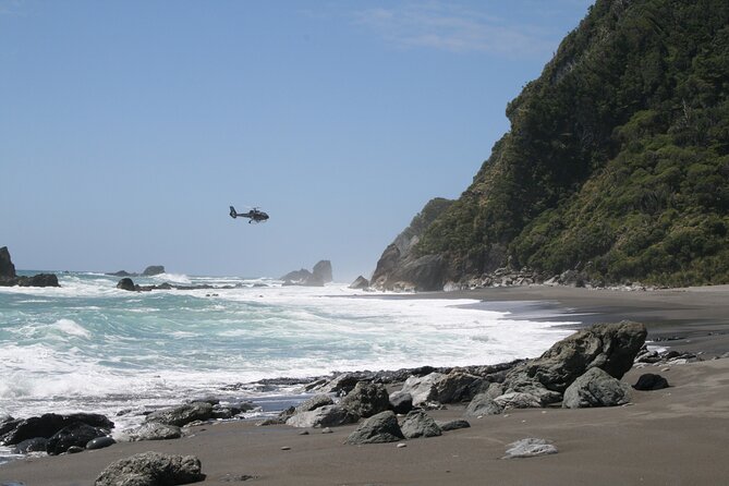 The Ultimate Milford Sound Experience by Helicopter from Queenstown - Stop four: A deserted West Coast beach