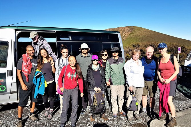 Tongariro Alpine Crossing One Way Shuttle from Ketetahi - Parking at Ketetahi and finding the bus