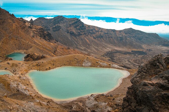 Tongariro Crossing : PRIVATE TRANSFER Leaving AUCKLAND - What to bring for a self-guided alpine walk