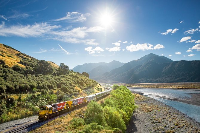 TranzAlpine Train Journey: Christchurch to Greymouth - From Christchurch farmland to the first mountain views