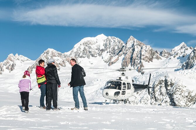 Twin Glacier Fox and Franz, Snow Landing (allow 30 mins - departing Fox Glacier) - Key points before you book