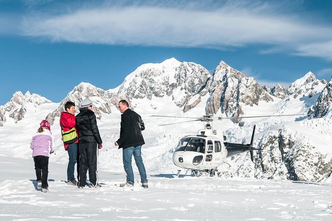 Twin Glacier Franz and Fox, snow landing (allow 30 mins - departing Franz Josef) - Key points to know before you book