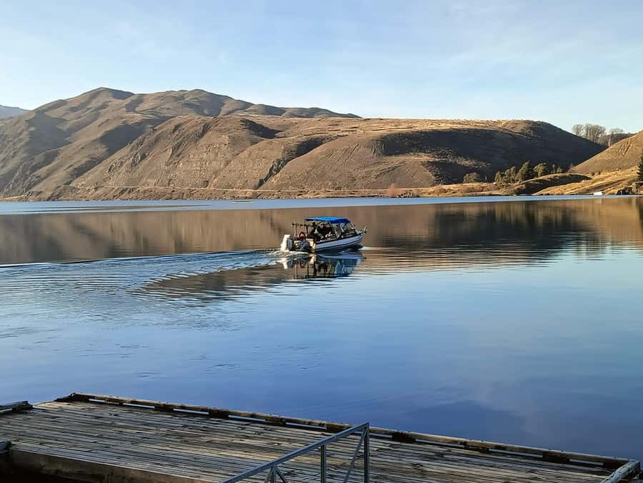 Ultimate Lake Dunstan Bike Hire, Shuttles And Boat Return - Returning by the Dunstan Explorer