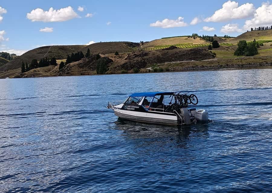 Ultimate Lake Dunstan Bike Hire, Shuttles And Boat Return - What the $173 price includes