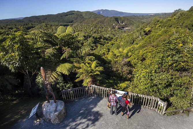 Volcanic Valley Self Guided Walking and Hiking at Waimangu - Inferno Crater Lake and the strongest visual moment