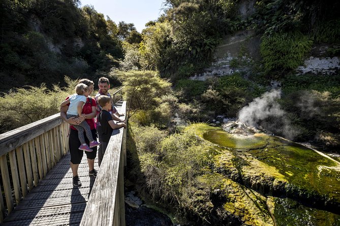 Volcanic Valley Self Guided Walking and Hiking at Waimangu - The shuttle bus changes the effort required