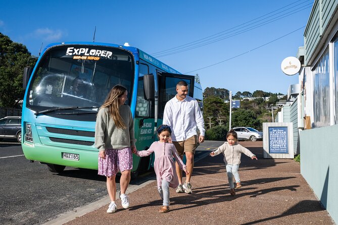 Waiheke Island Hop-On Hop-Off Explorer Bus - How the route works across Waiheke