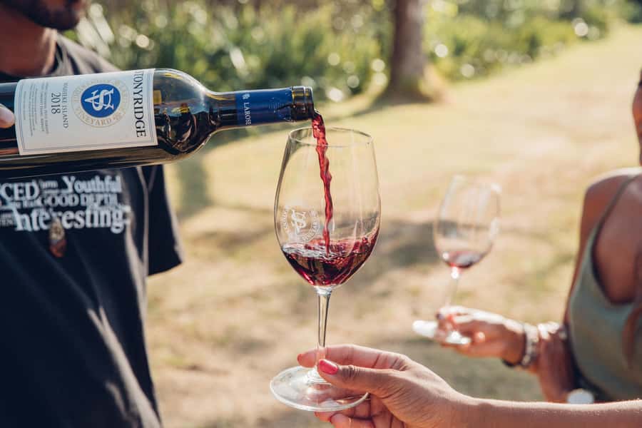 Waiheke Island: Scenic Island Wine Tour & Local Wine Tasting - Thomas Batch Vineyard and the long lunch break