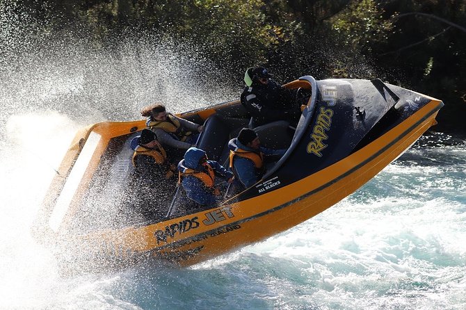 Waikato River Jet Boat Ride from Taupo - Racing through the canyon