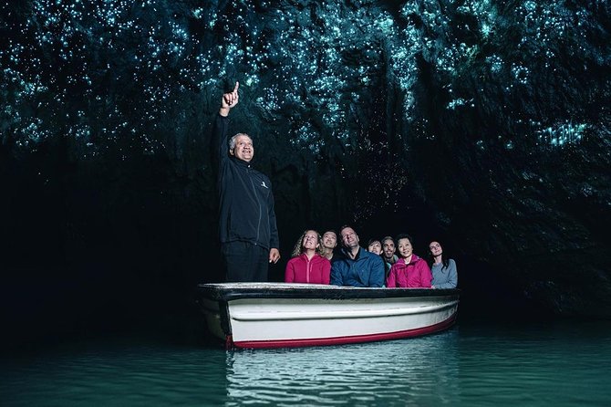 Waitomo Caves & Rotorua - Te Puia Small-Group Tour from Auckland - Waitomo Glowworm Caves: a quiet underground hour