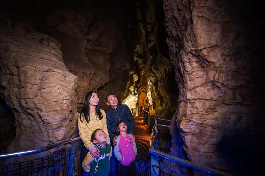 Waitomo Caves: Ruakuri Cave 1.5 Hour Guided Tour - Ghost Passage and the glowworms