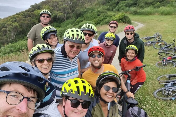 Wellington Guided eBike Tour-Cruise Shore Excursion - Along the coast beneath Mount Victoria