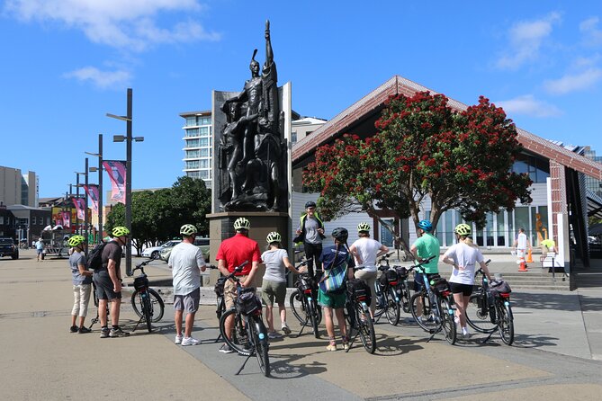 Wellington Guided eBike Tour-Cruise Shore Excursion - Learning the bike before entering the streets